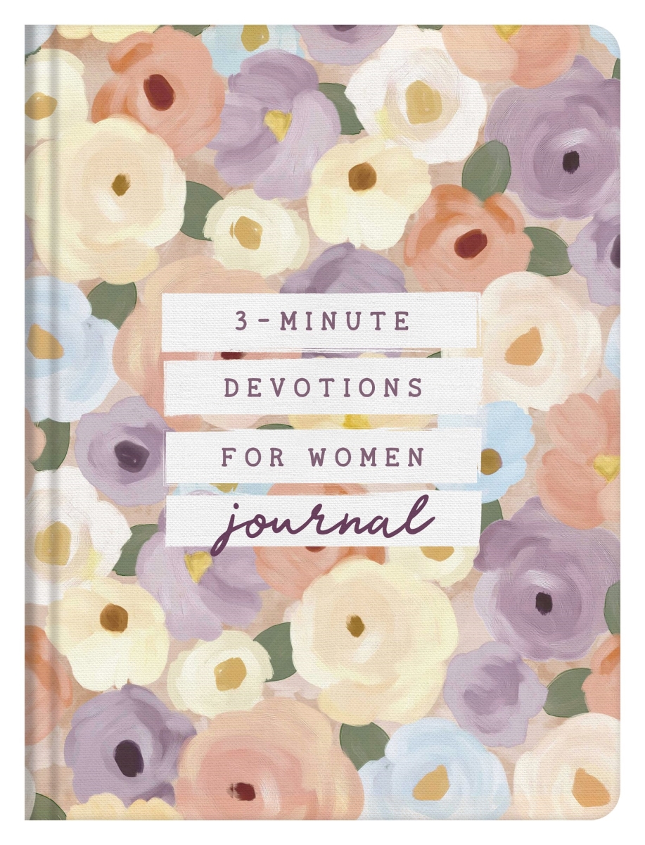Barbour Publishing 478352 3-Minute Devotions for Women Journal Book