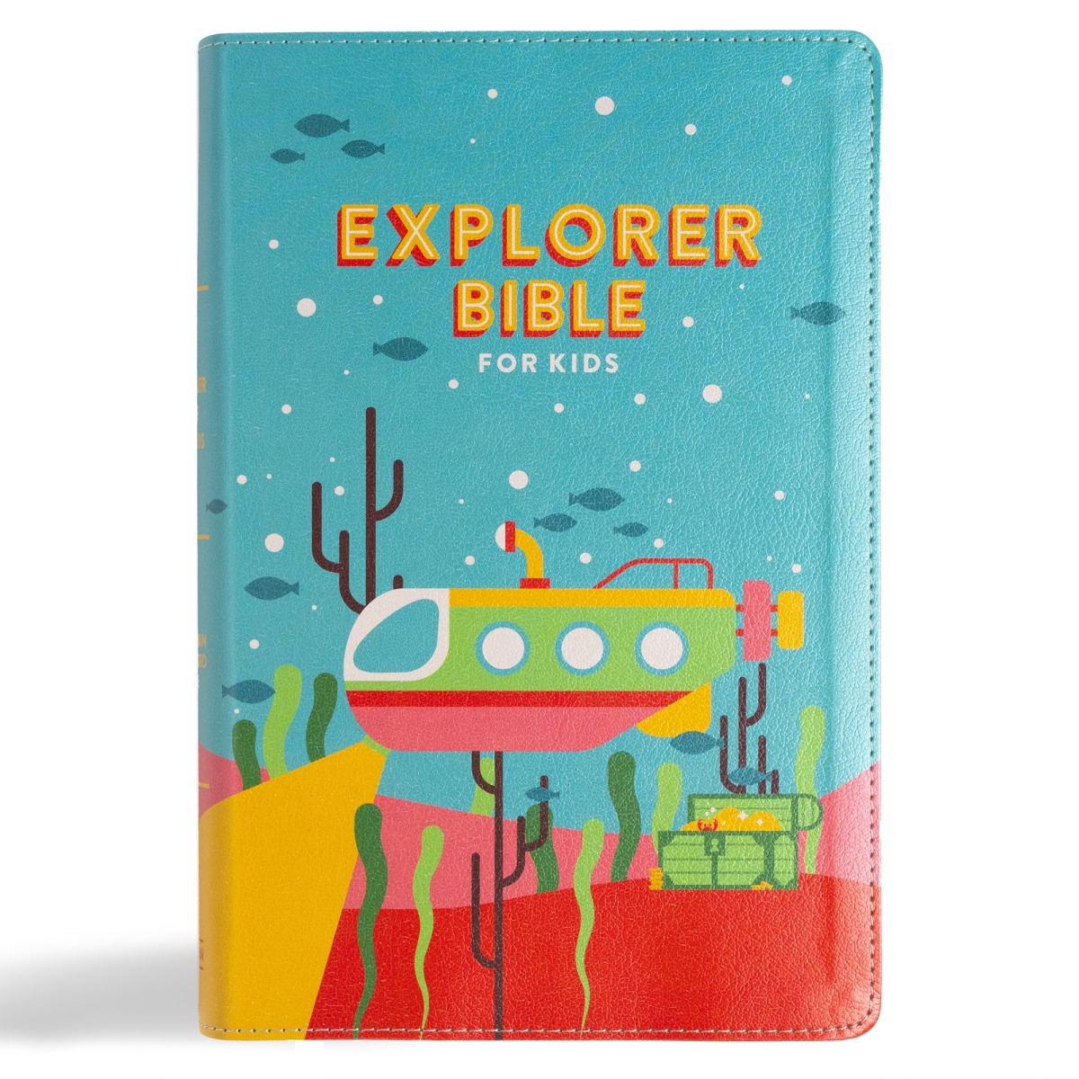 351650 CSB Explorer Bible for Kids - Underwater Adventure LeatherTouch