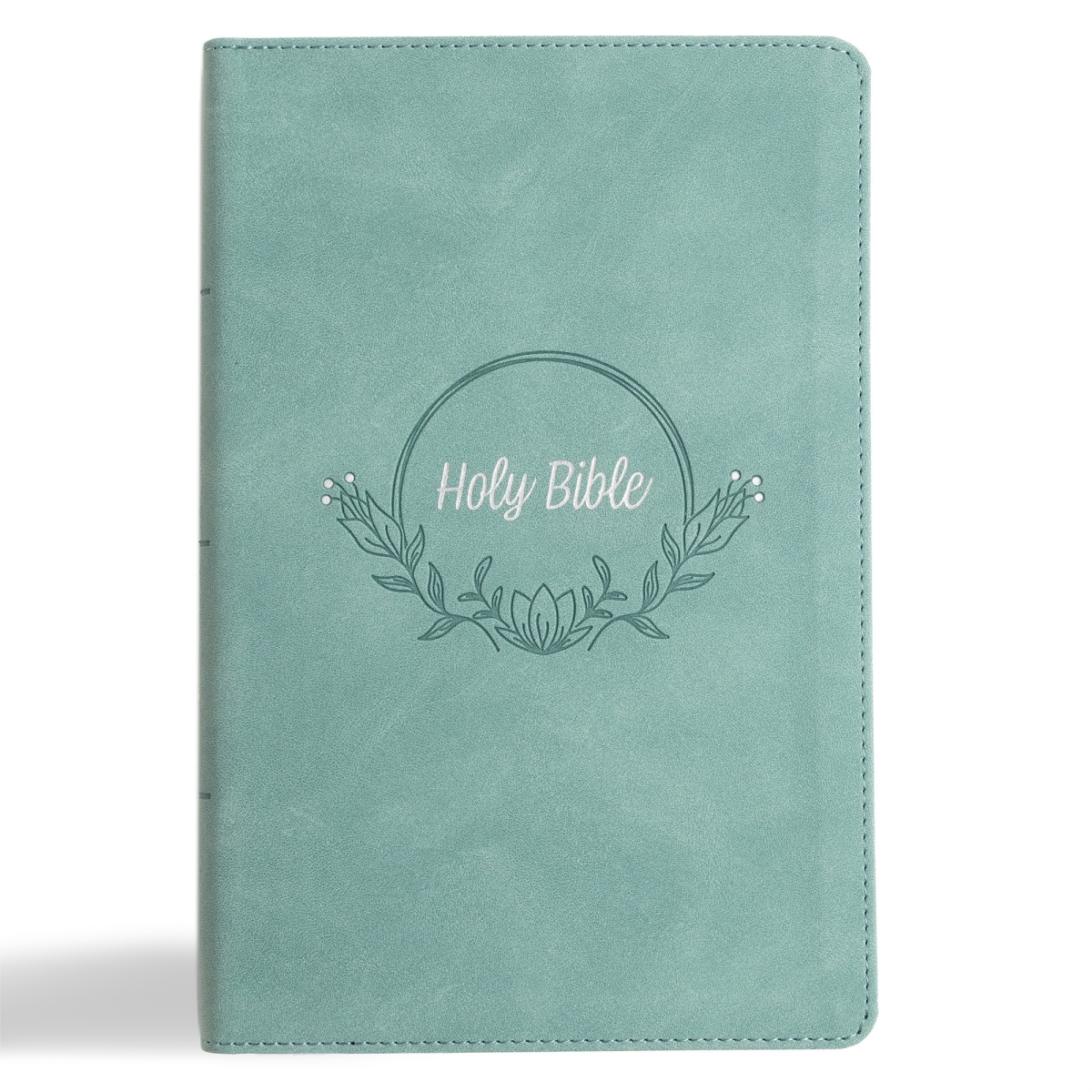 399589 KJV Large Print Personal Size Reference Bible - Earthen Teal SuedeSoft LeatherTouch Indexed