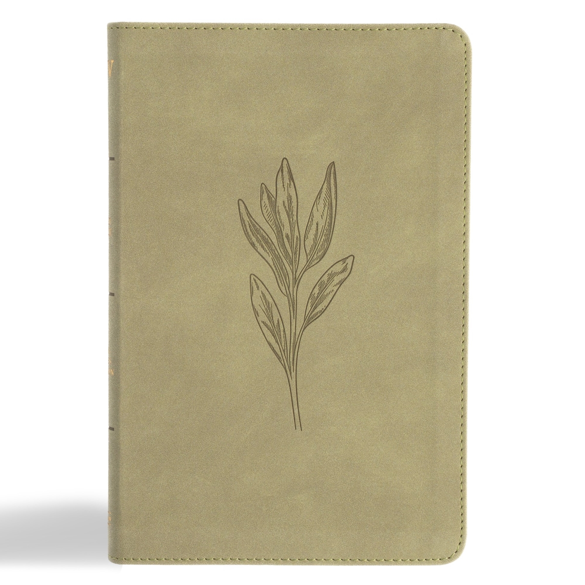 479158 KJV Thinline Bible - Sage SuedeSoft LeatherTouch