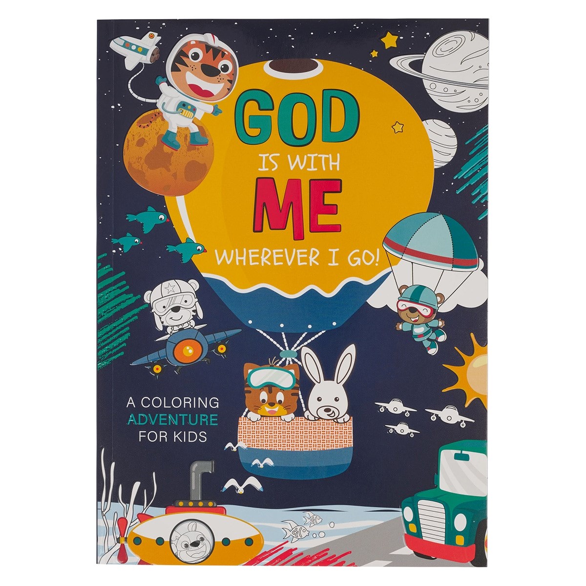 480232 Coloring Book - God Is with Me Wherever I Go