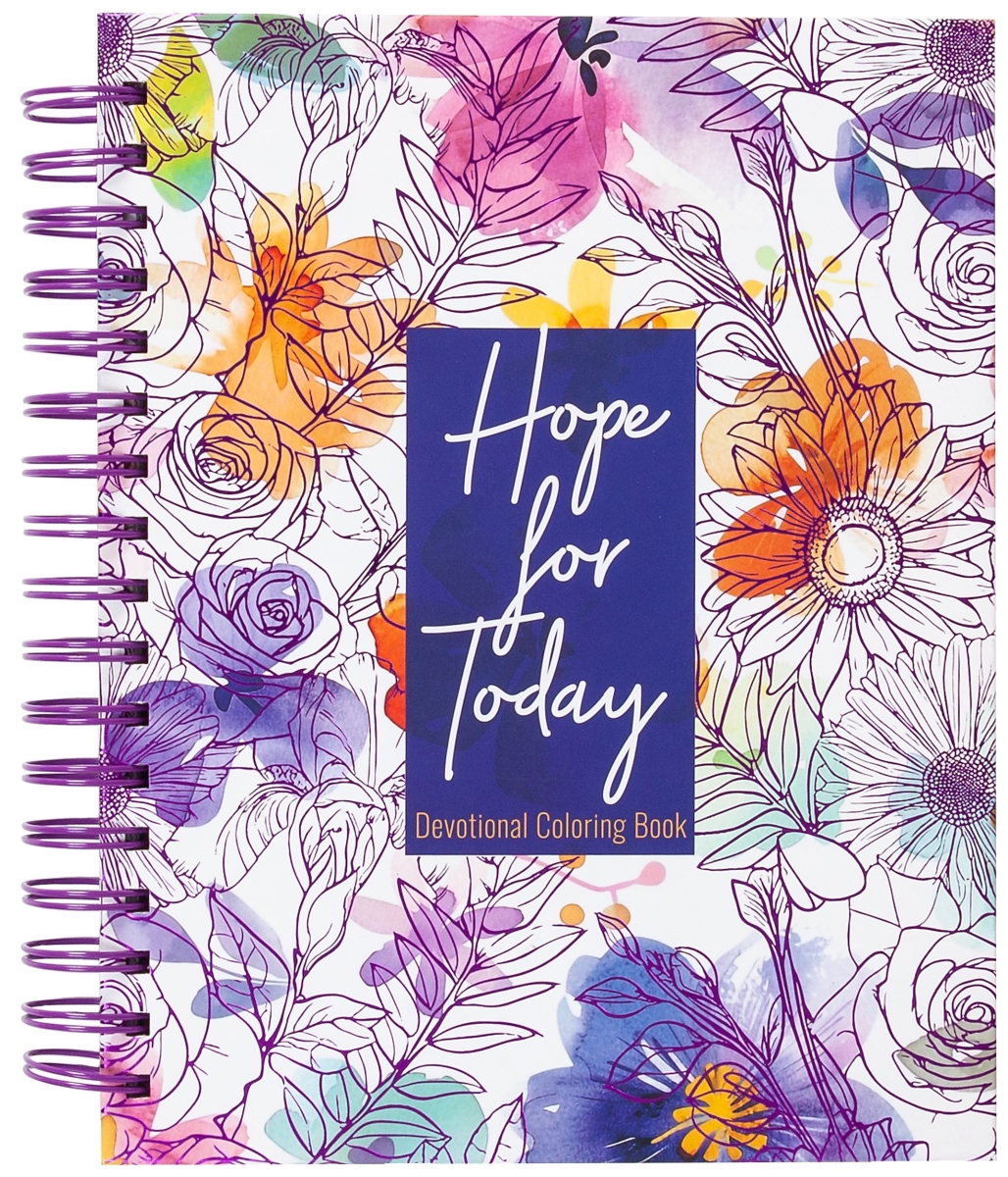 Broadstreet Publishing Group 368699 Hope for Today Devotional Coloring Book