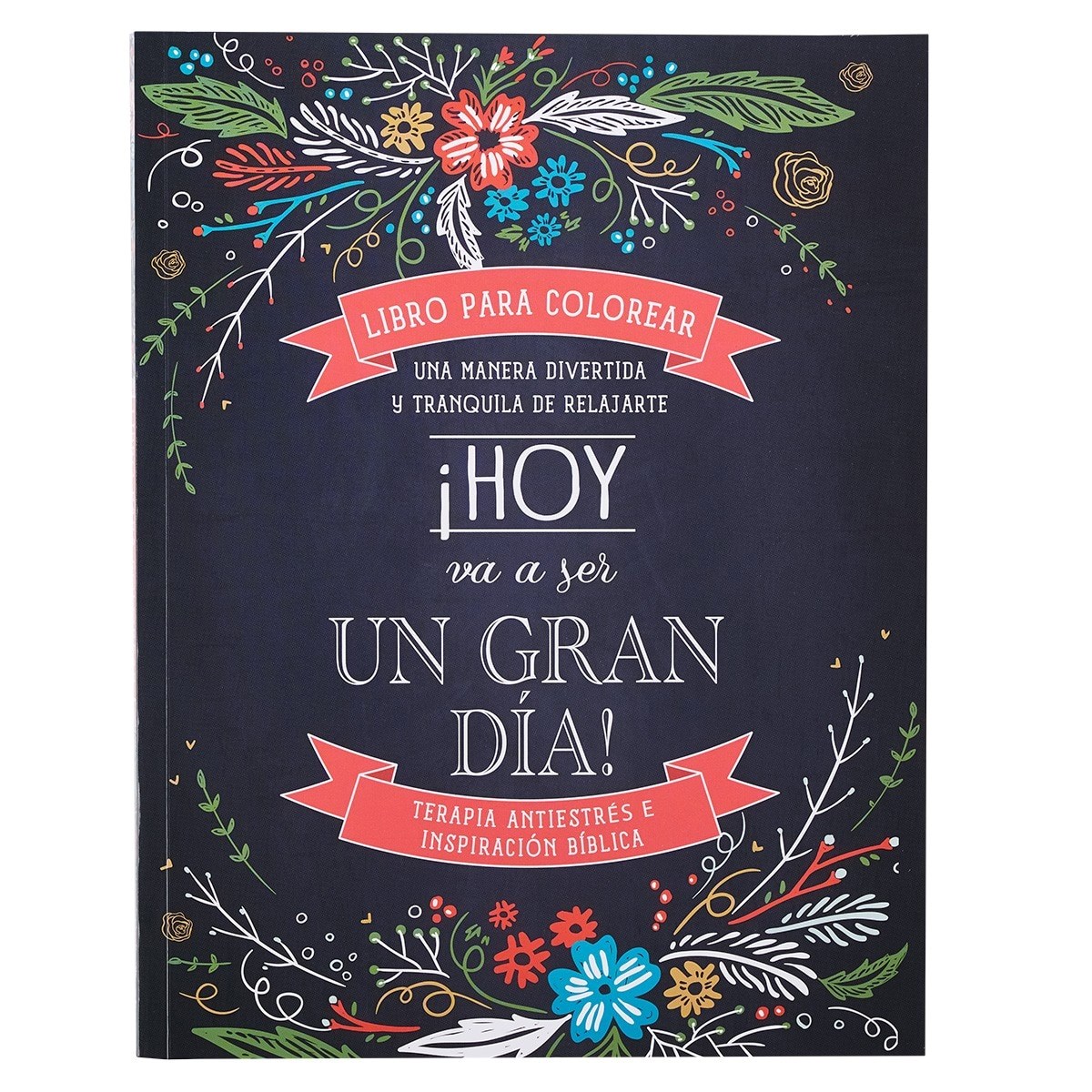 23858X Libro Para Colorear - Un Gran Dia - Coloring Book - Today Is Going to Be A Great