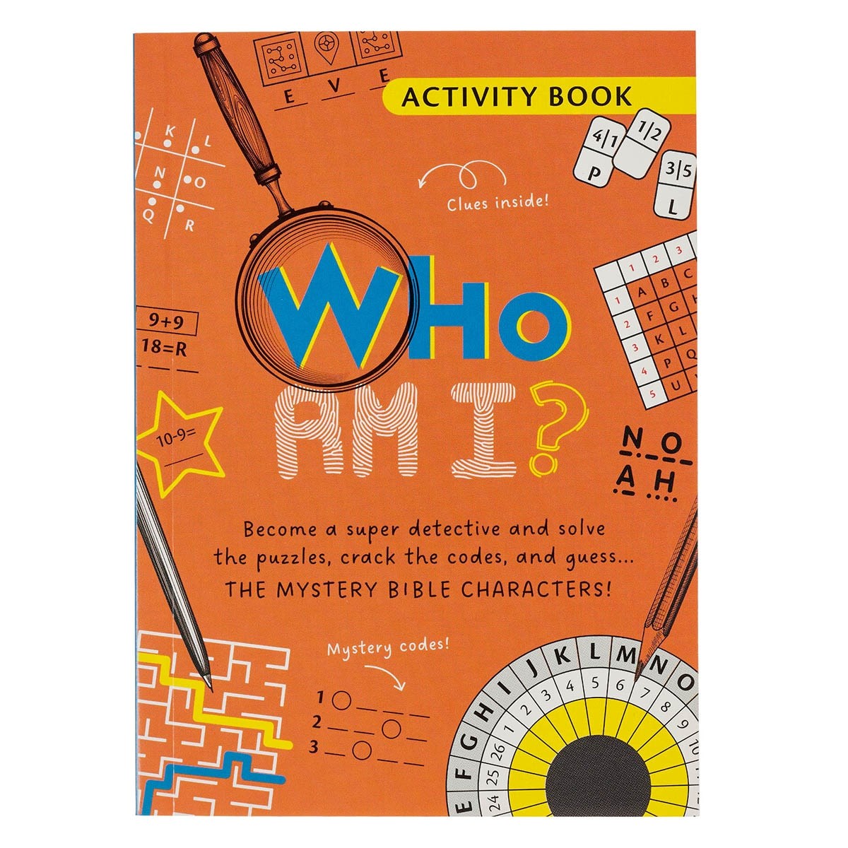 377887 Who Am I Kids Activity Book