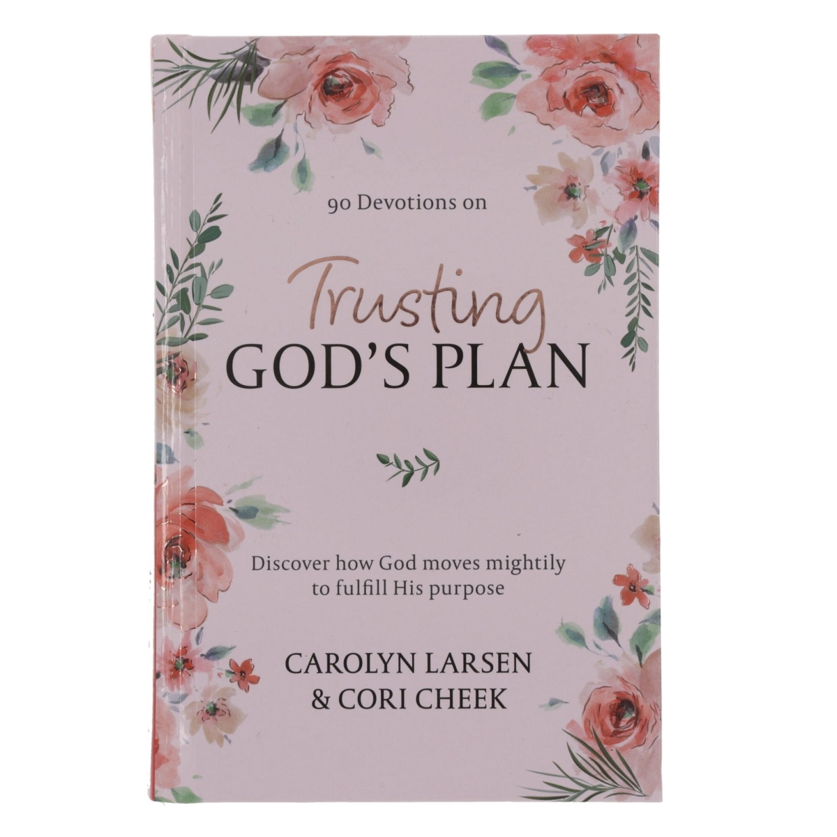 380288 Devotional - Trusting Gods Plan - Hardcover Faux Leather