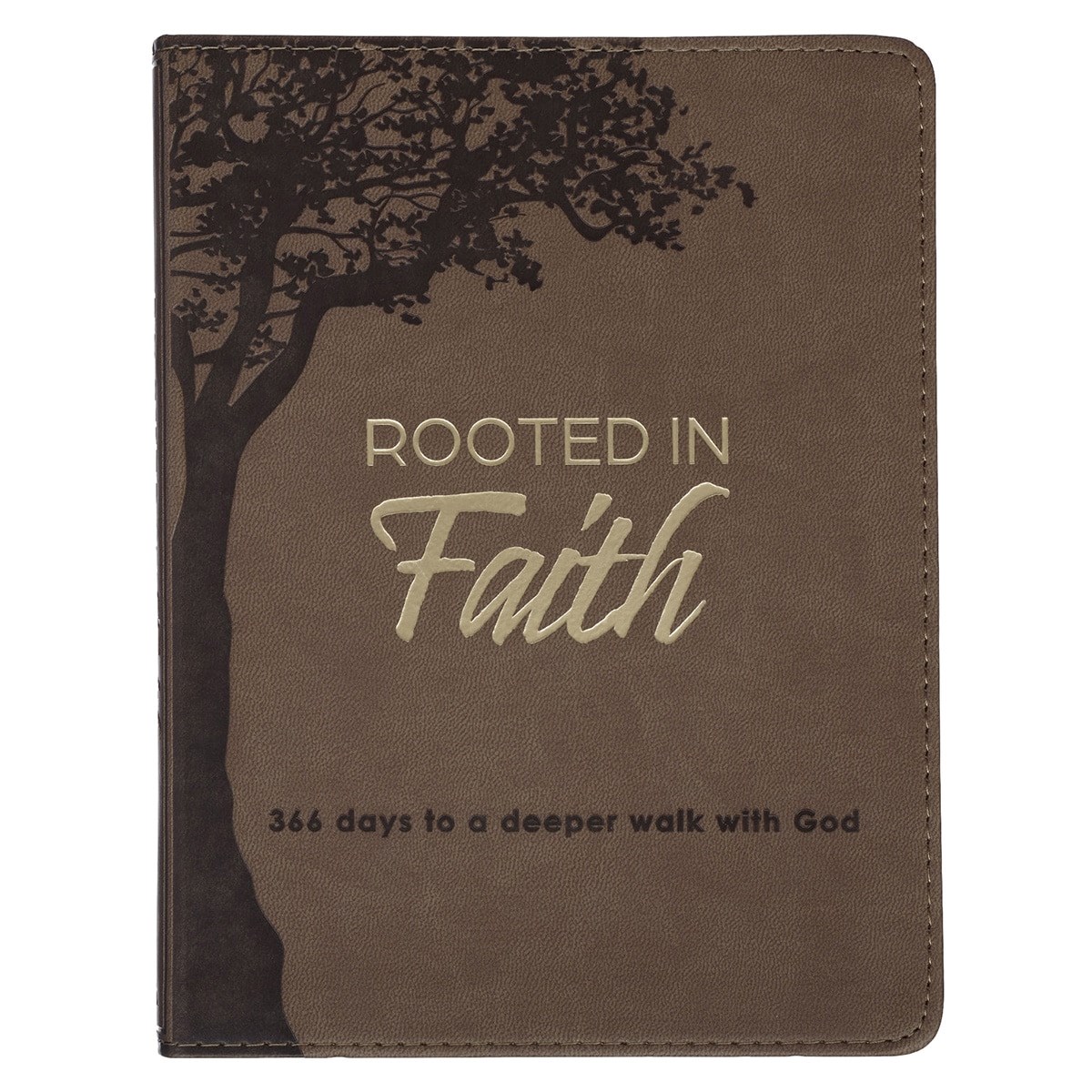 348506 Devotional - Rooted in Faith Faux Leather