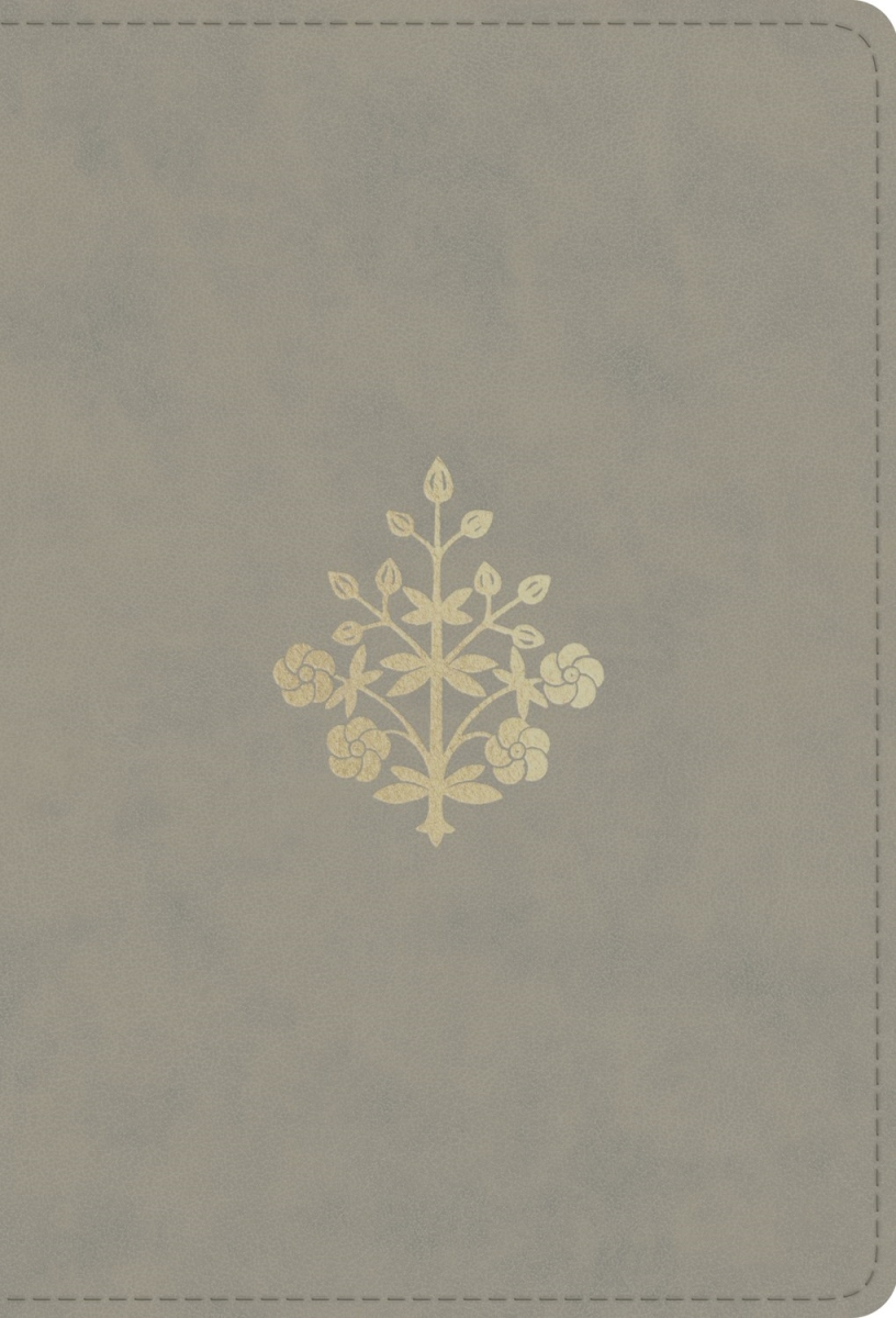 471129 ESV Large Print Compact Bible - RL - Stone Branch Design Trutone