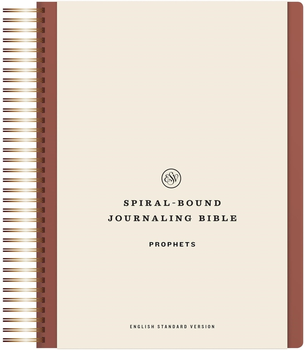 39773X ESV Spiral - Bound Journaling Bible - Prophets - Hardcover