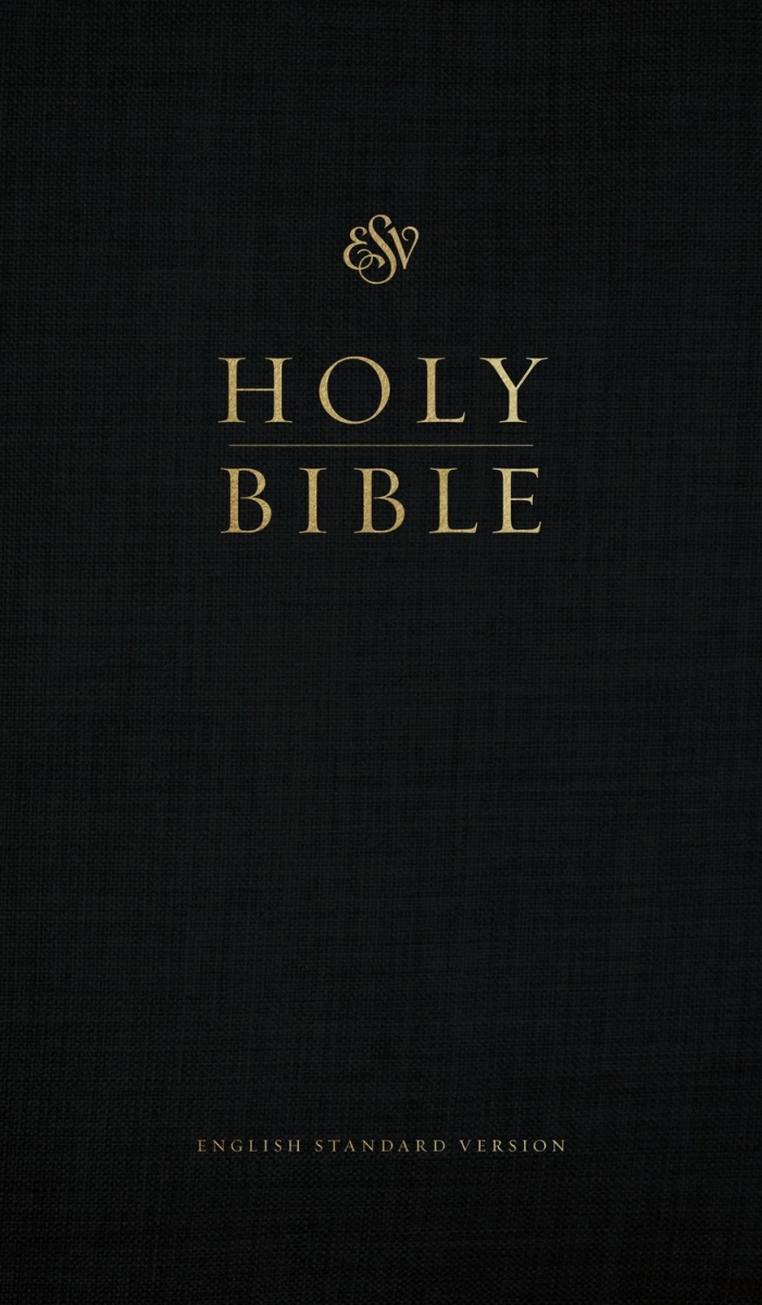 471095 ESV Church Bible - Black Hardcover
