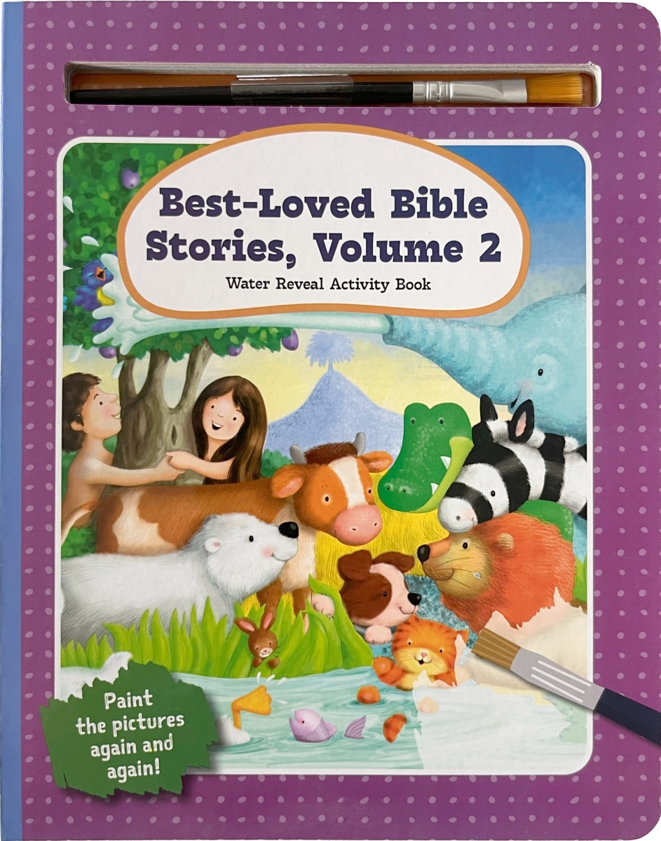 46300X Best - Loved Bible Stories Volume Two - Water Reveal Activity Book