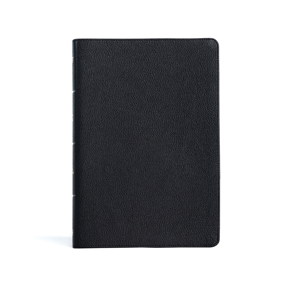 233544 KJV Large Print Thinline Bible - Black Genuine Leather