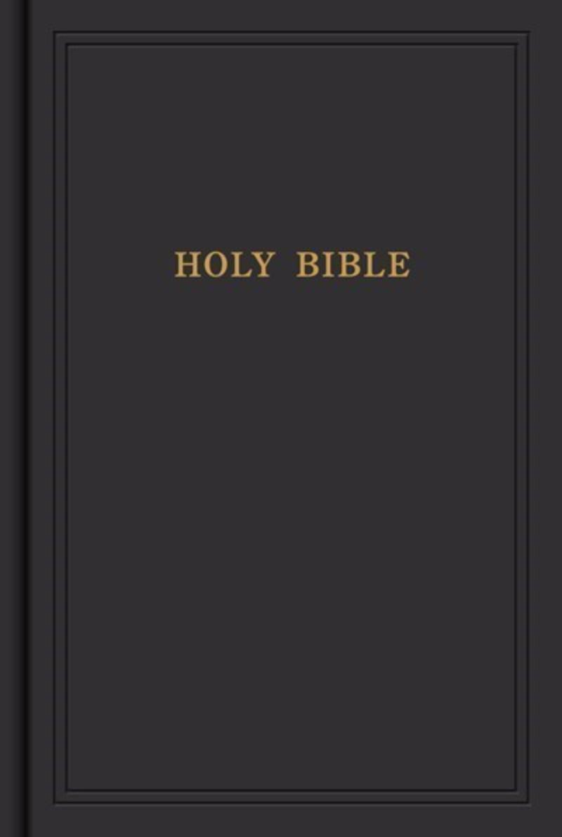 265522 KJV Pew Bible - Black Hardcover
