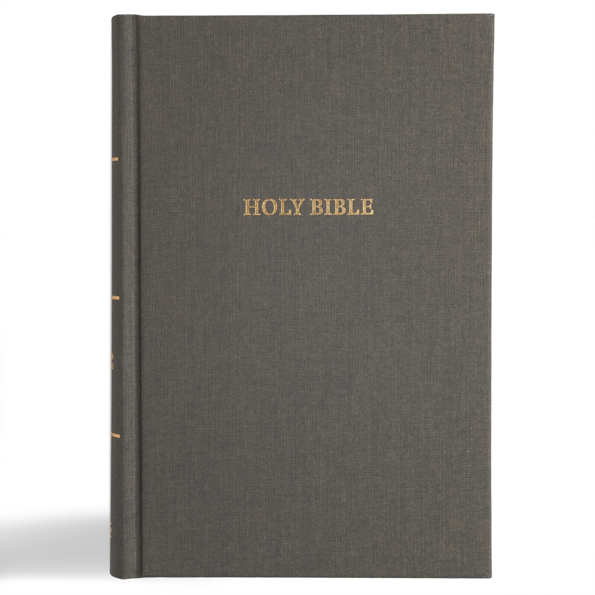 351655 CSB Grace Bible - Dyslexia Friendly - Charcoal Cloth Over Board