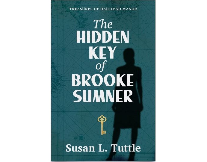 687577 The Hidden Key of Brooke Sumner Treasures of Halstead Manor No.3 Christian Book