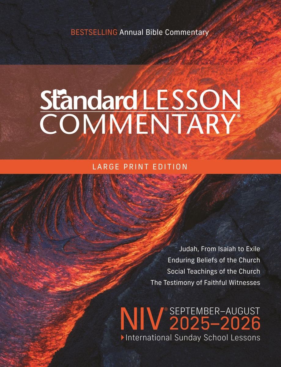 David C. Cook 368201 NIV Standard Lesson Commentary 2025-2026 - Large Print Edition Book