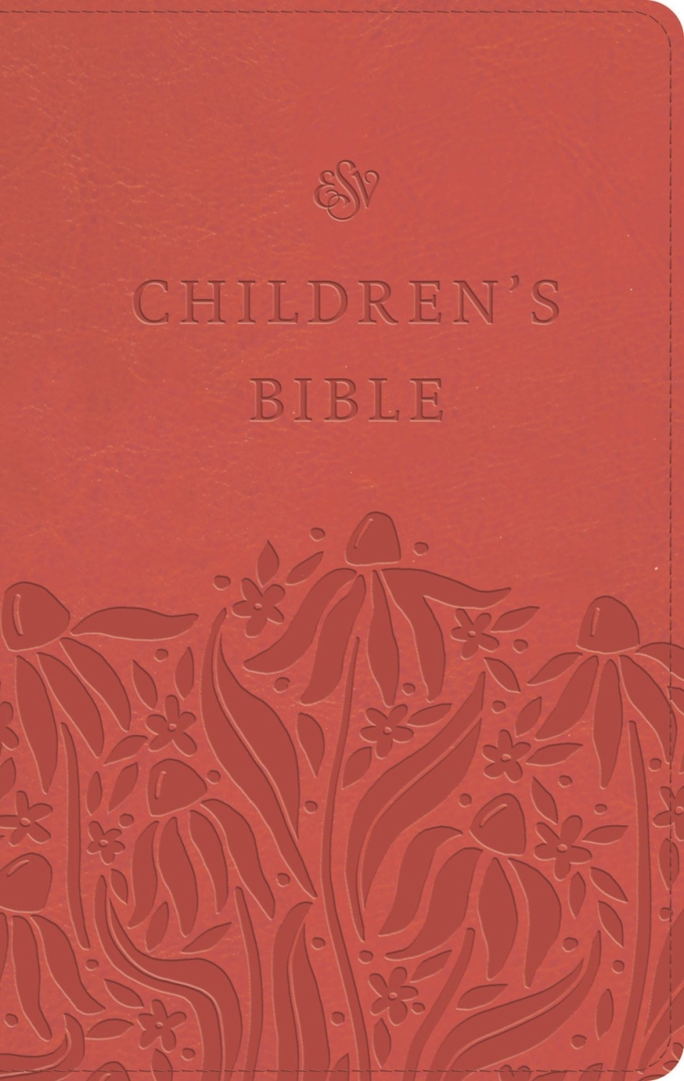 348372 ESV Childrens Bible - Coral TruTone