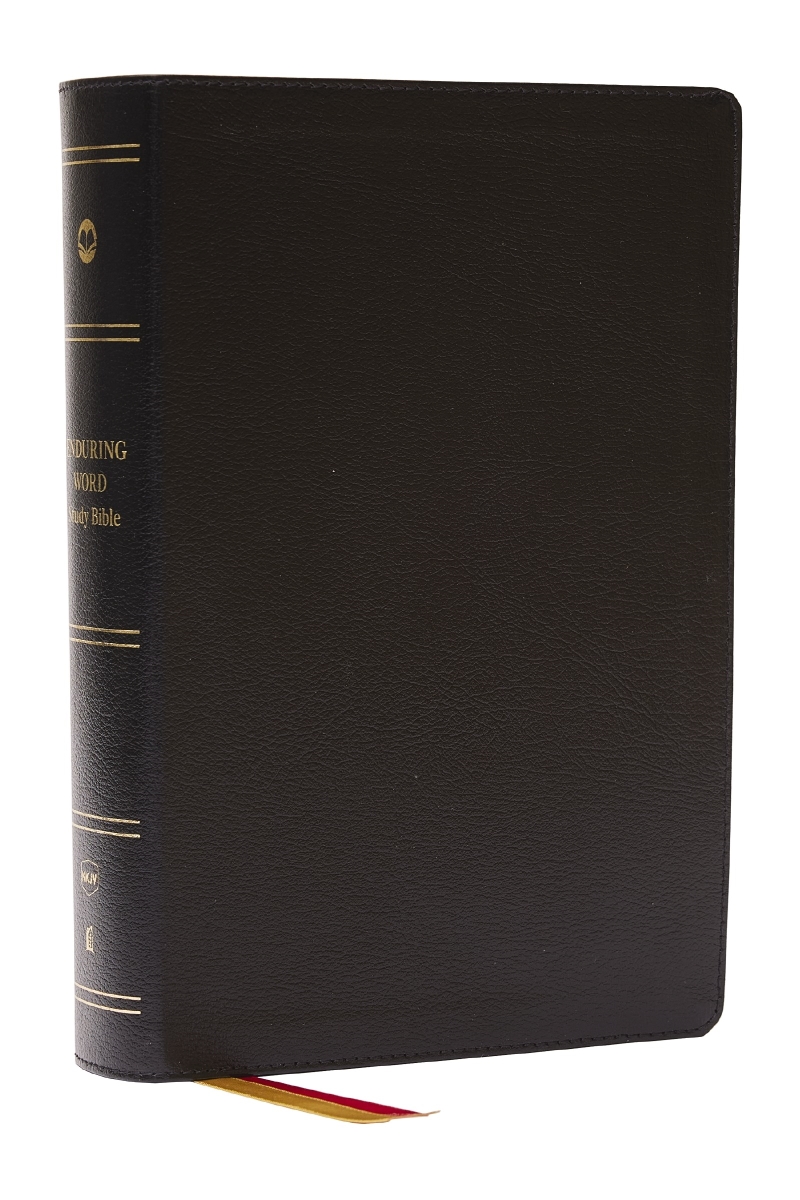 471516 NKJV Enduring Word Study Bible - Comfort Print - Black Bonded Leather