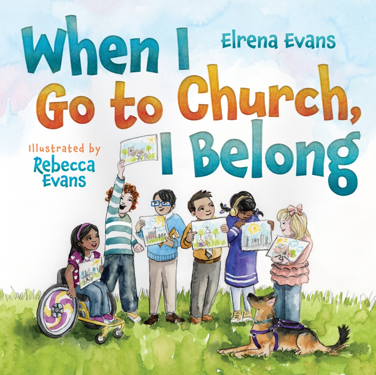 303764 When I Go to Church I Belong Book