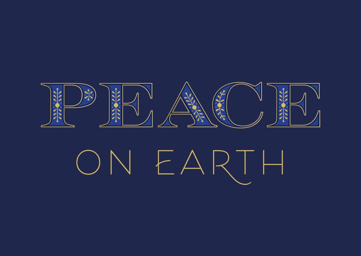 The Good Book 409136 Peace on Earth Book