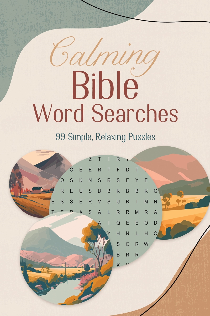 Barbour Publishing 389416 Calming Bible Word Searches Book