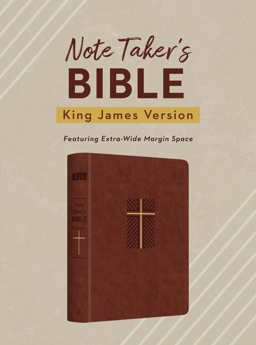 Barbour Publishing 473914 KJV the Note Takers Bible, Brown DiCarta