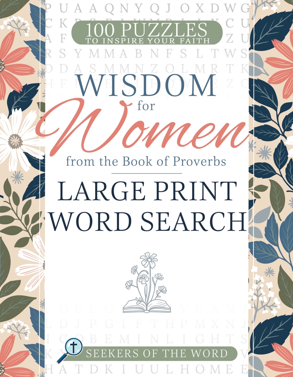 571270 Wisdom for Women from the Book of Proverbs Large Print Word Search Book