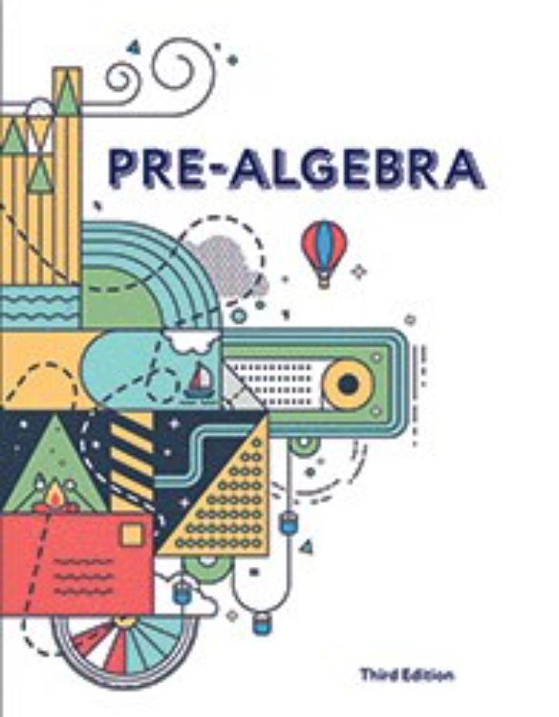 BJU Press 34746X Pre-Algebra Student Edition - 3rd Edition Book