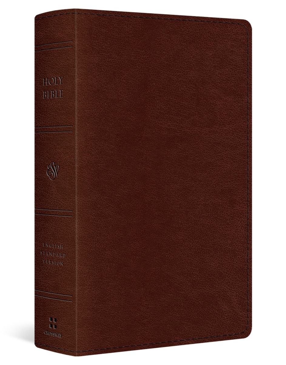35870X ESV Single Column Heritage Bible - Chestnut Trutone