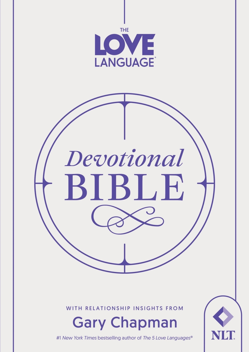 671147 NLT The Love Language Devotional Bible Hardcover Book
