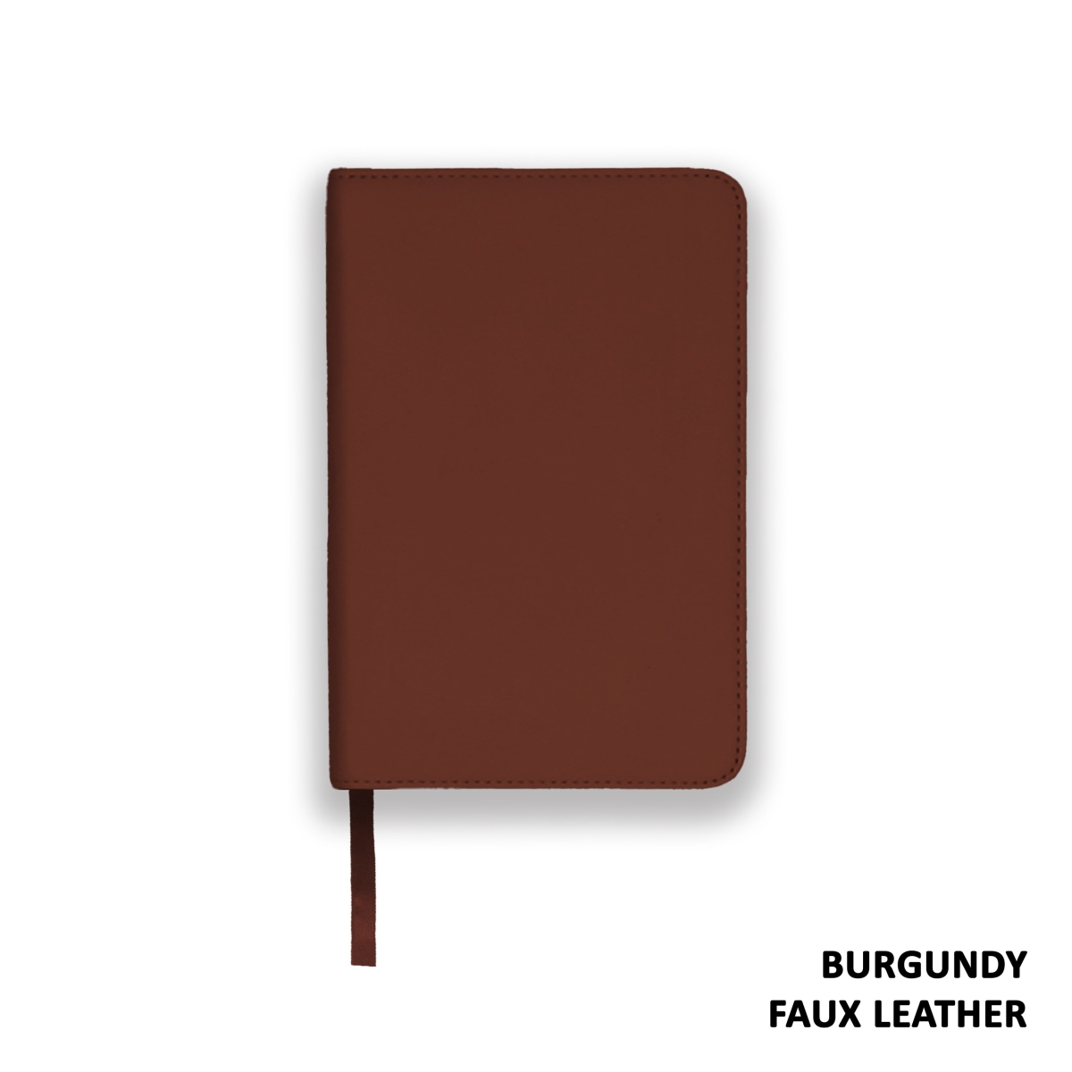 Steadfast Bibles 380975 LSB Legacy Standard Bible & Compact Edition - Burgundy Paste - Down Faux Leather