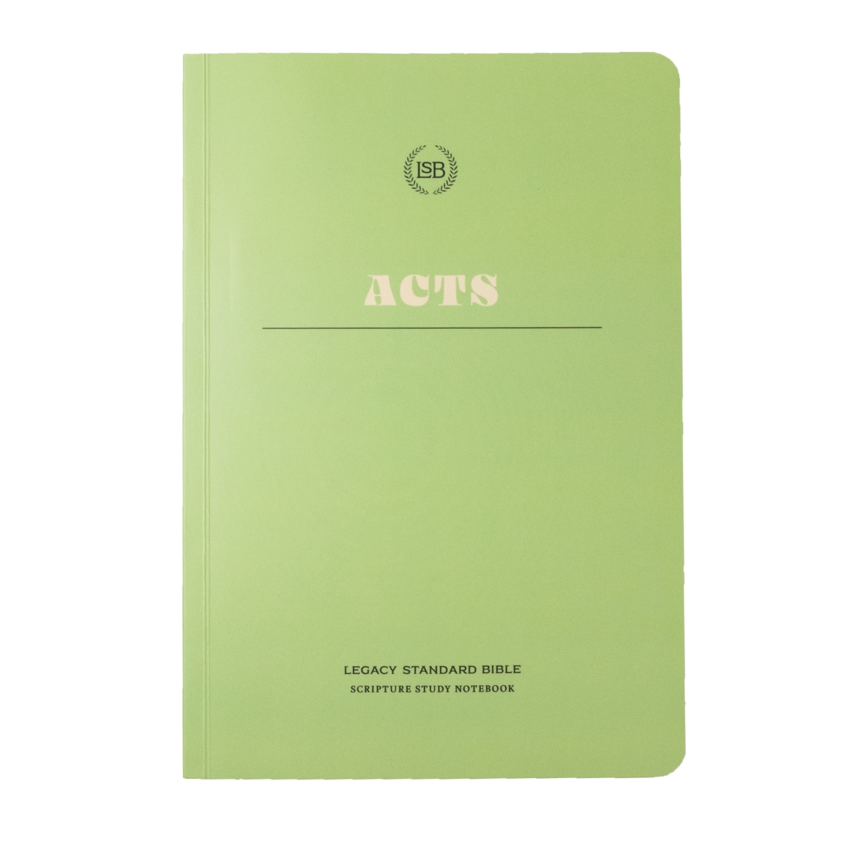 Steadfast Bibles 312938 LSB Legacy Standard Bible Scripture Study Notebook - Acts - Softcover