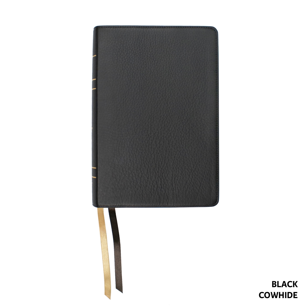 Steadfast Bibles 39539X LSB Legacy Standard Bible & Large Print Wide Margin Bible - Black Paste - Cowhide Leather Indexed