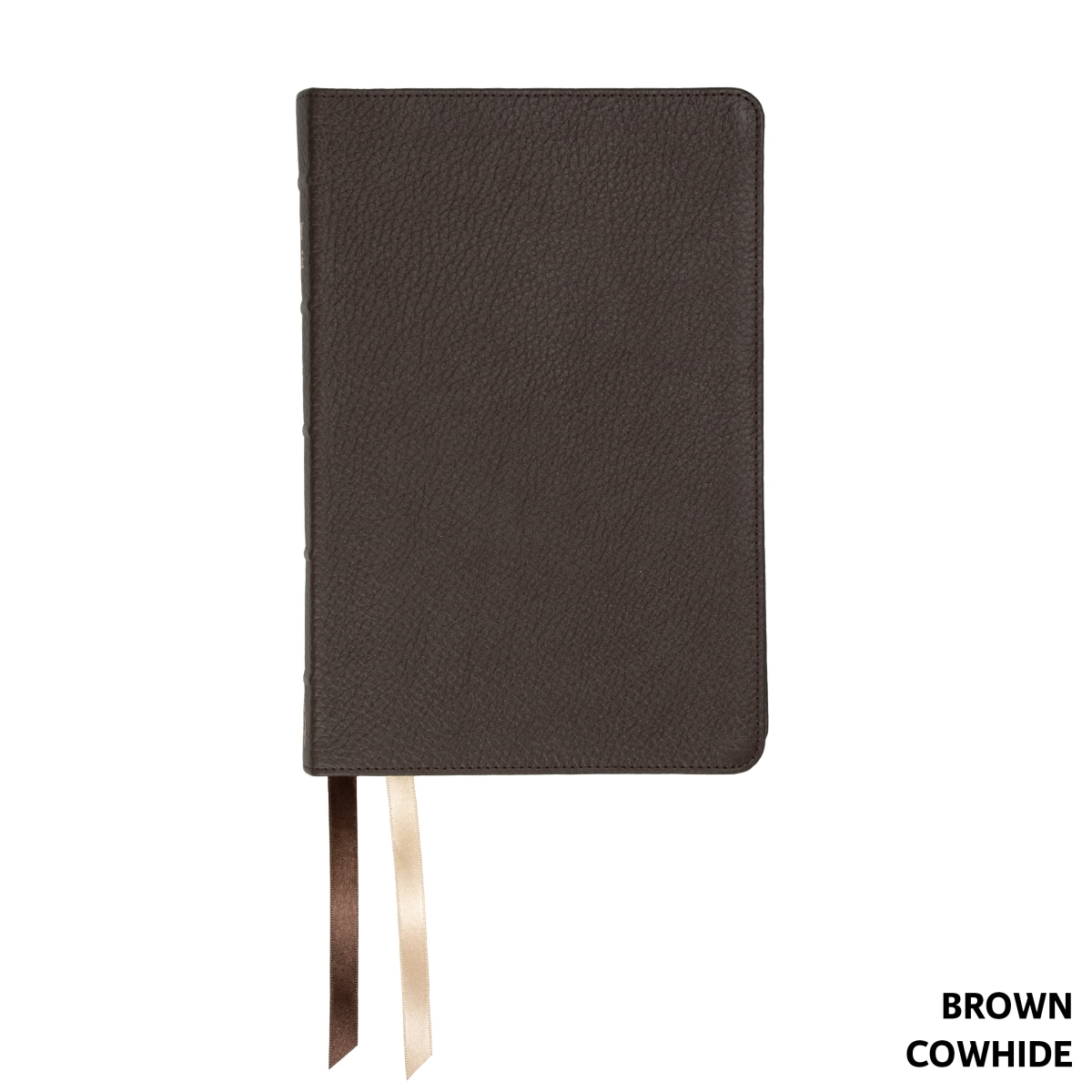 Steadfast Bibles 400874 NASB 1995 Handy Size Bible - Brown Paste - Down Cowhide Leather Indexed
