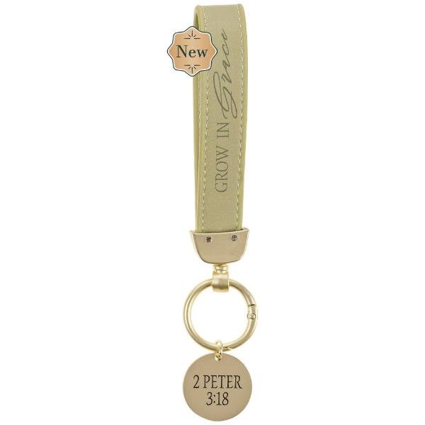 745774 Grow in Grace 2 Peter 3-18 Keychain