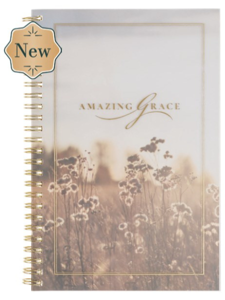754075 Spiral PVC Cover Amazing Grace Is 53-5 Notebook