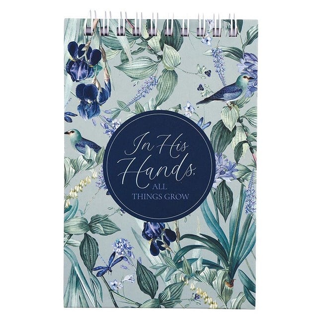 630675 Wirebound Notepad - in His Hands