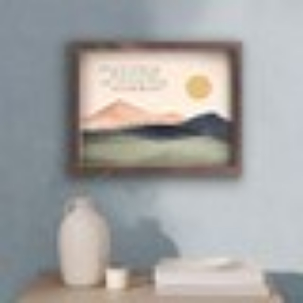 630708 16.75 x 12.75 in. Open The Eyes of My Heart Lord Framed Art