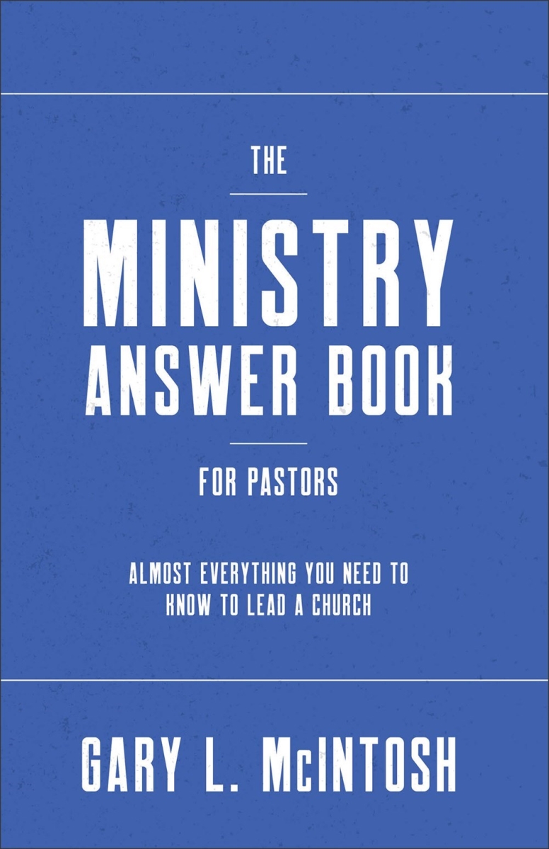 Baker Publishing Group 377685 The Ministry Answer Book for Pastors