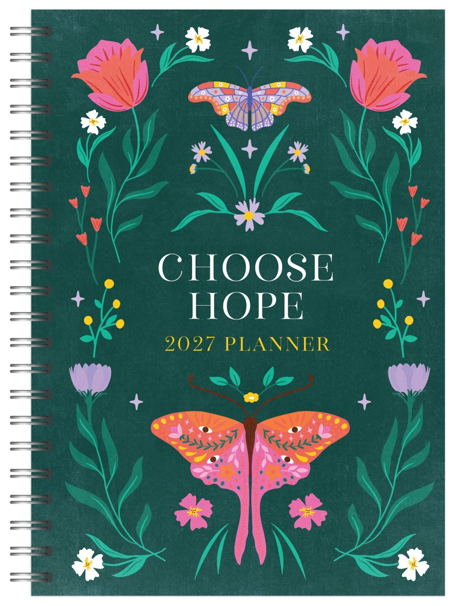 Barbour Publishing 755883 Choose Hope 2027 Planner