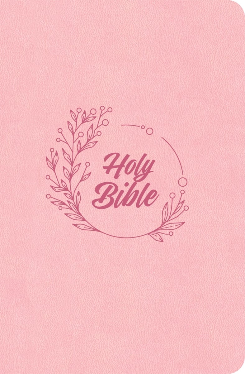 351697 KJV Compact Bible - Value Edition - Soft Pink LeatherTouch