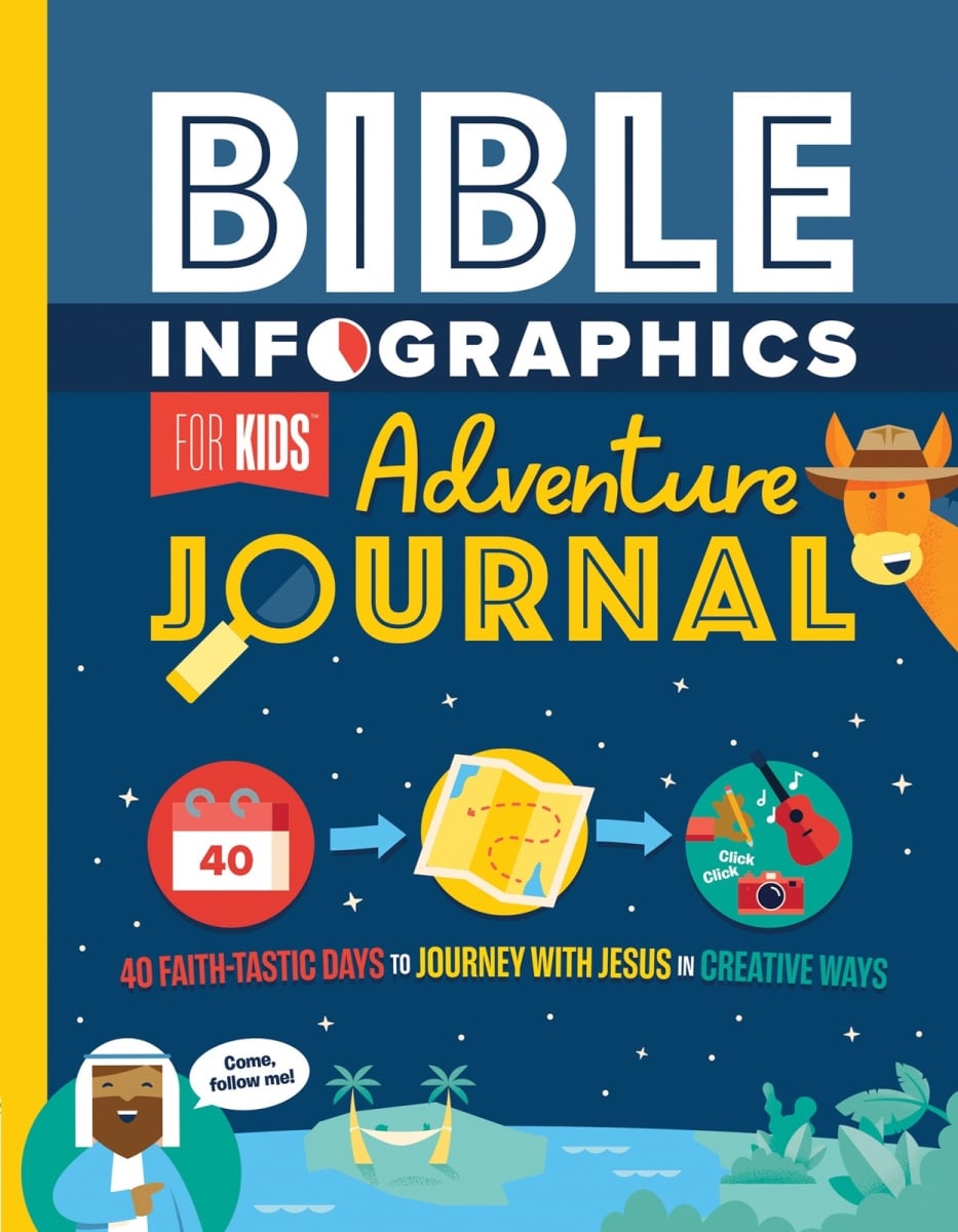 318471 Bible Infographics for Kids Adventure Journal