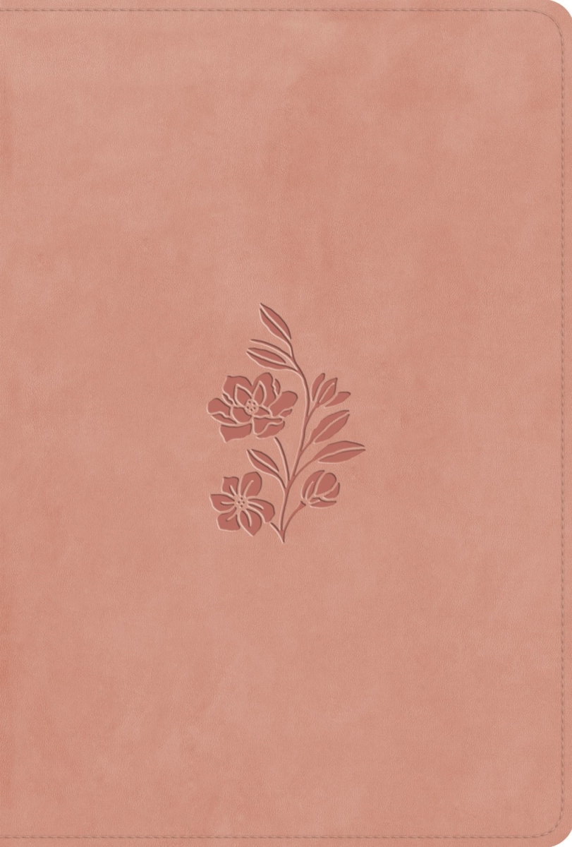 361570 ESV Womens Study Bible - Blush Rose Floral Bloom Design TruTone