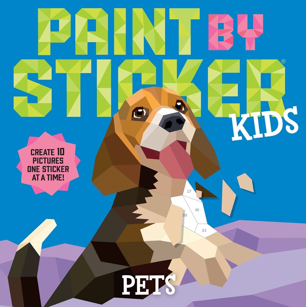 31686X Paint By Sticker Kids Pets Trade Paper
