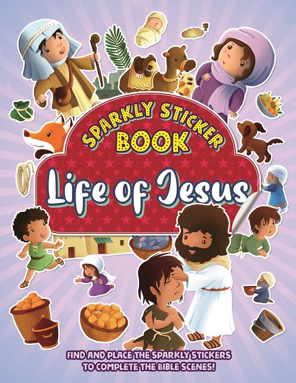 320737 Life of Jesus - Sparkly Sticker Book