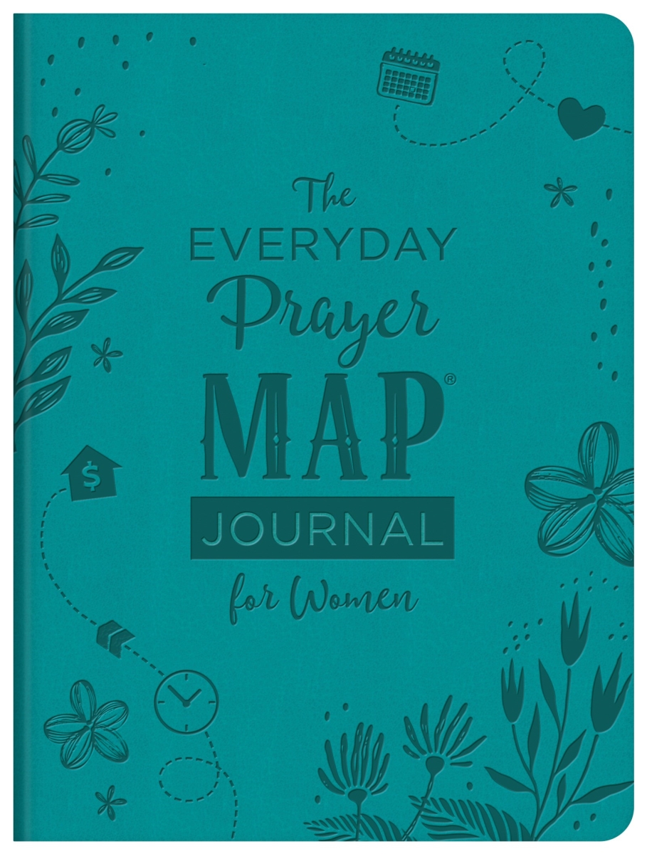 Barbour Publishing 285546 The Everyday Prayer Map Journal for Women