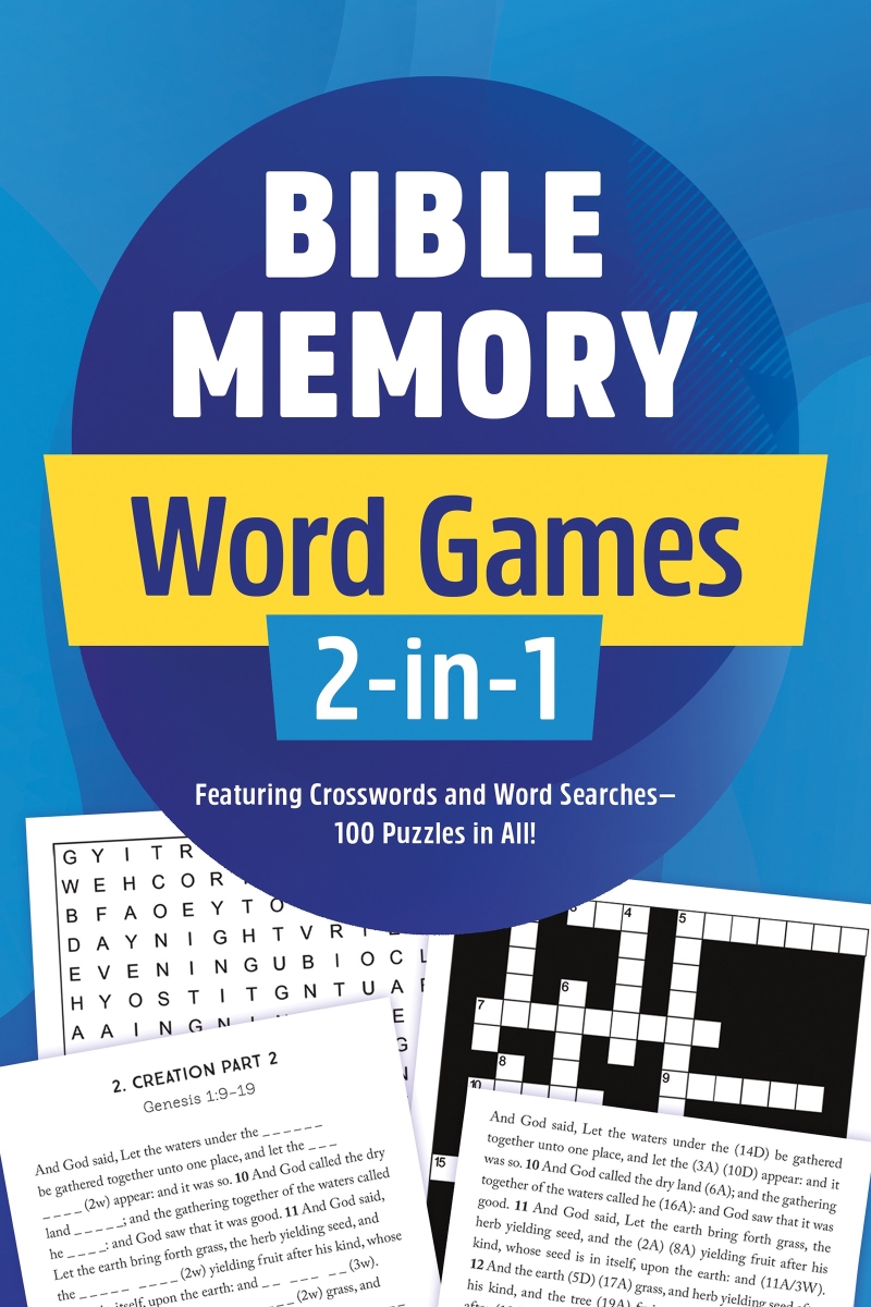 Barbour Publishing 34327X Bible Memory Word Games 2-in-1 Book