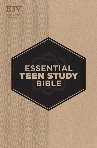 310977 KJV Essential Teen Study Hardcover Book