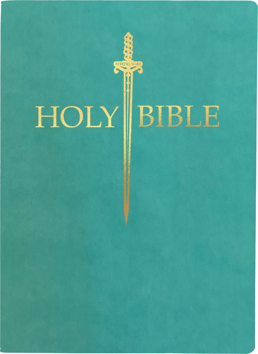 406122 KJV Sword Bible Large Print - Coastal Blue Ultrasoft