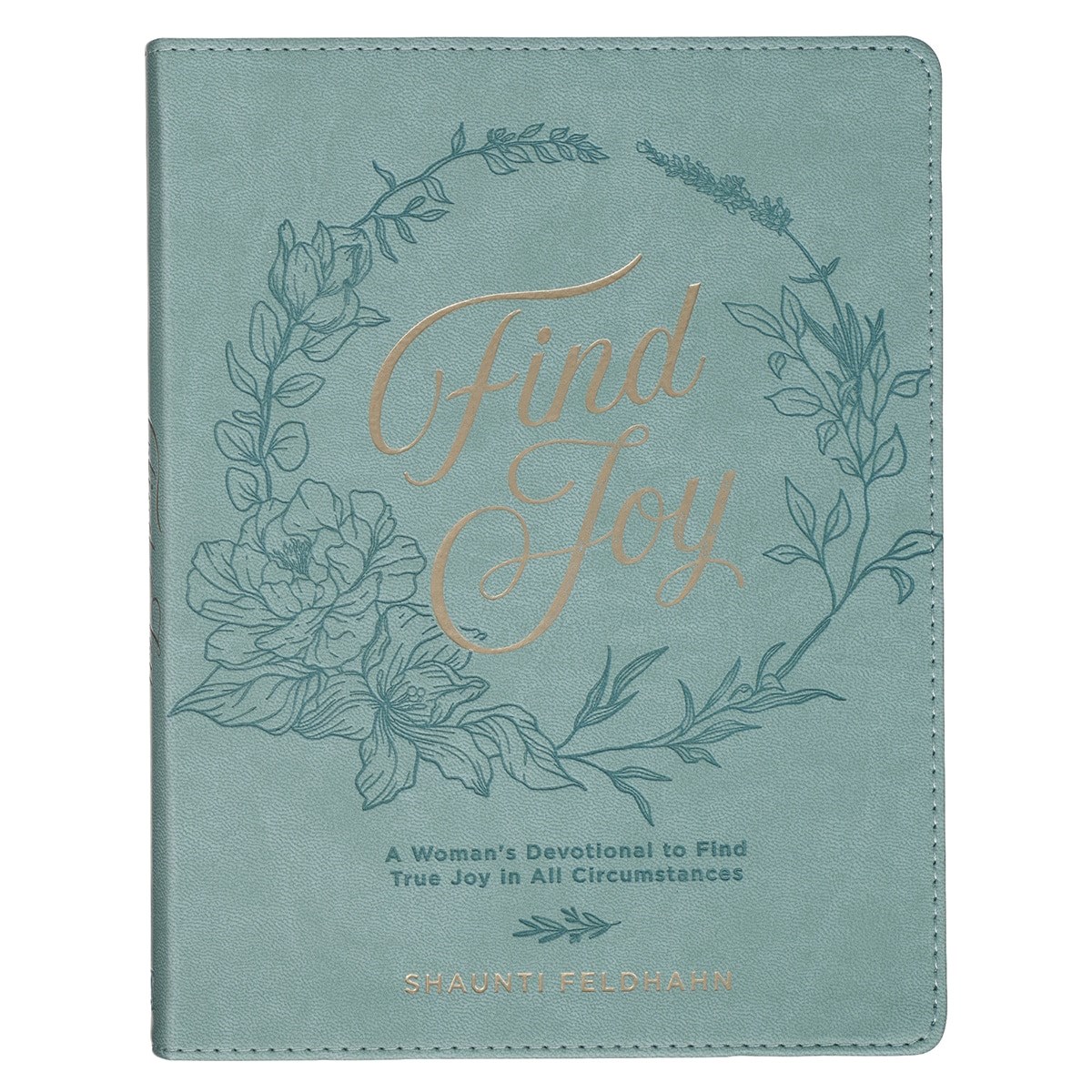 348522 Devotional Gift Book - Find Joy - Faux Leather