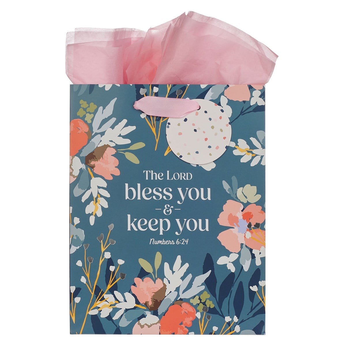 368579 Gift Bag - Medium - Bless You & Keep You Num. 6-24